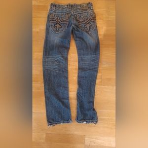 Mens Rock Revival Jean 30 X 30